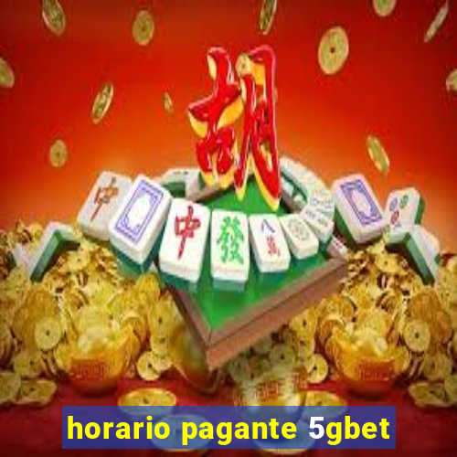 horario pagante 5gbet